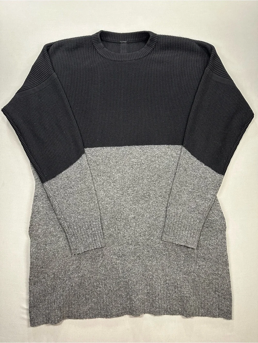 Lululemon Restful Intention Sweater, Tunic Length, Colorblock - Women Med/Large